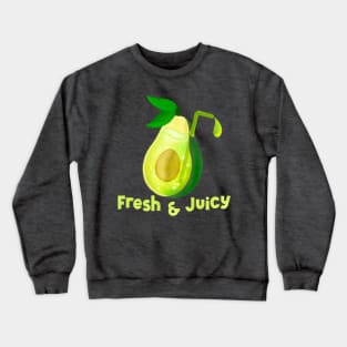 Fresh and Juicy Avocado Crewneck Sweatshirt